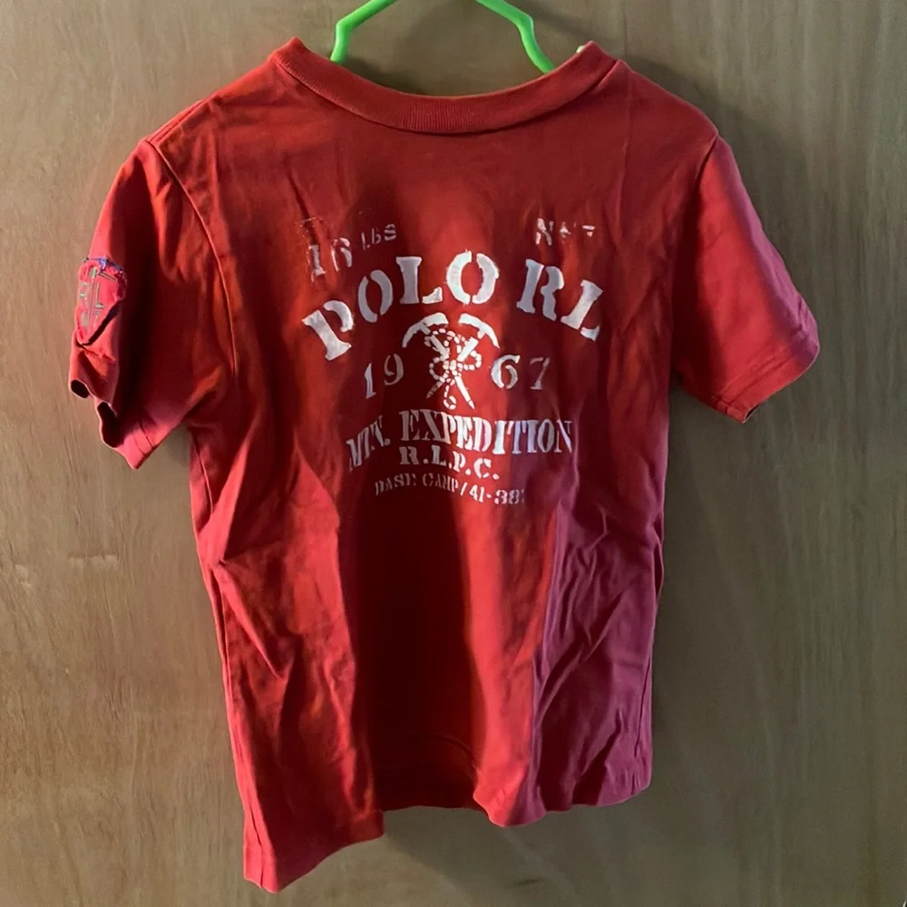 Ralph Lauren size 3T polo red shirt